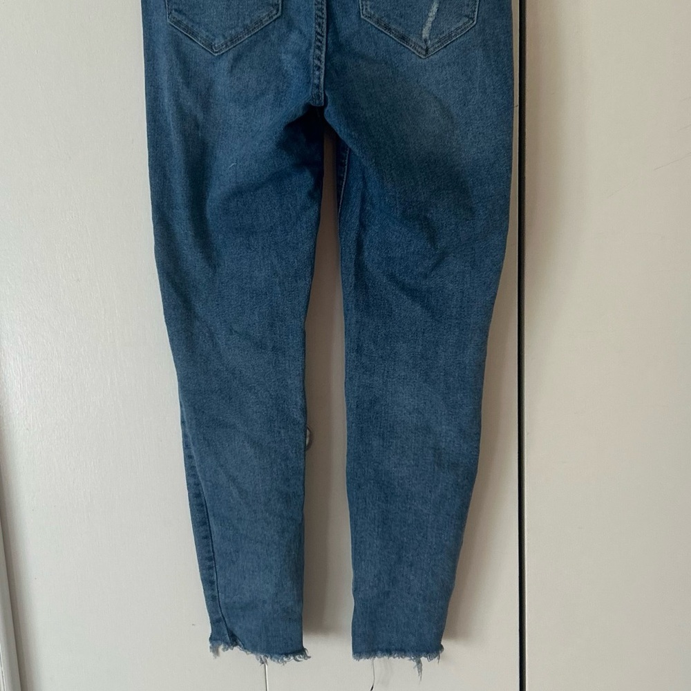 Nicole Miller SOHO high rise ankle skinny jeans pockets 4 - Picture 9 of 11